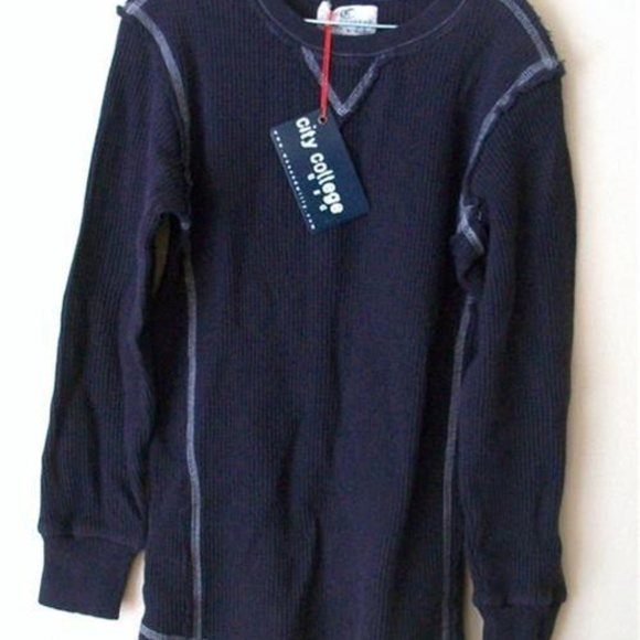 Wes & Willy BOYS THERMAL SHIRT Youth & Toddler Sizes NWT Designer Kids Wear - Picture 3 of 3